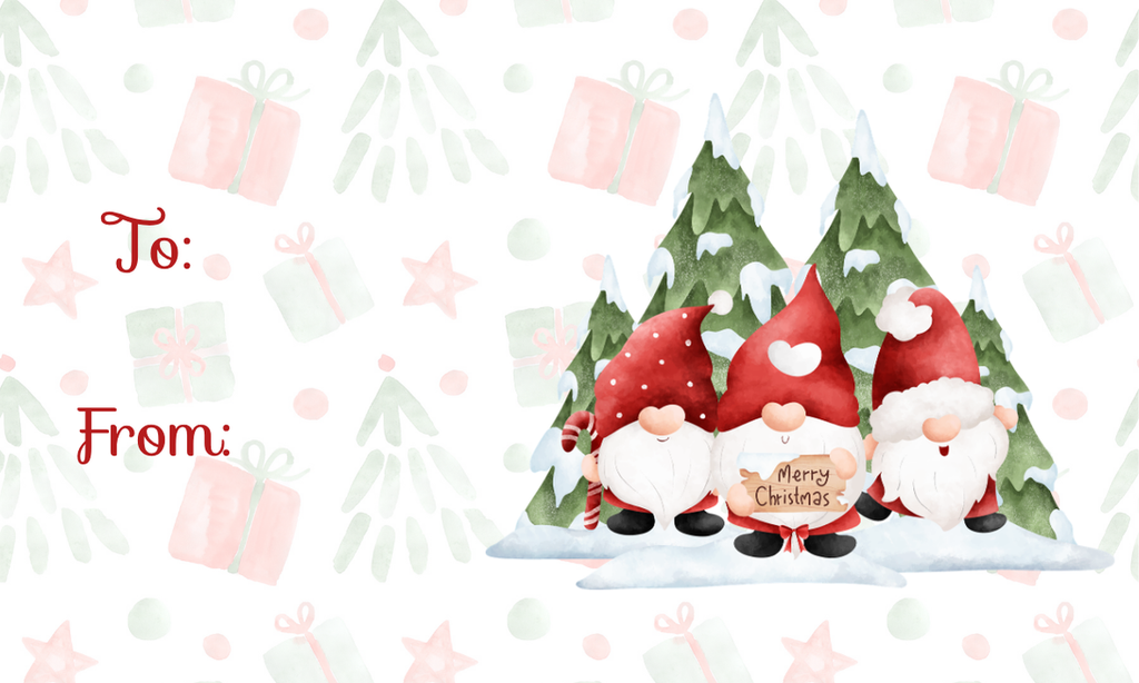 Christmas Gift Tags - Set of 6