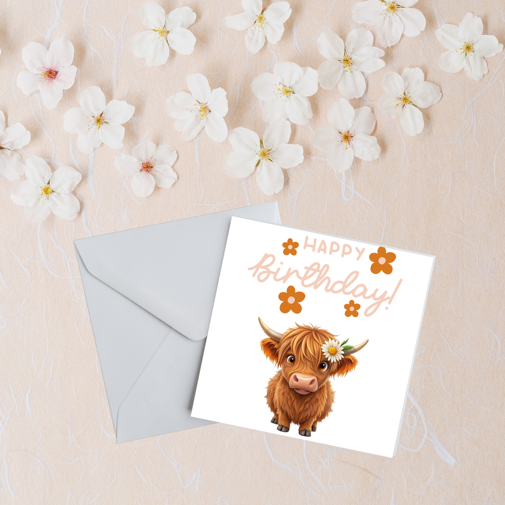 Cute Highland Cow