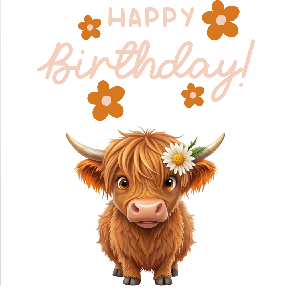 Cute Highland Cow