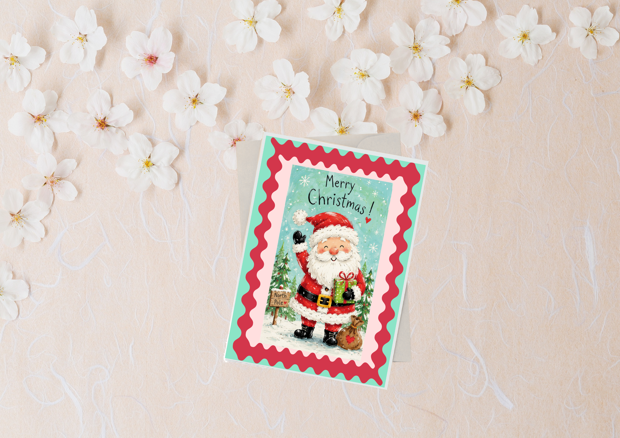 Santa Stamp